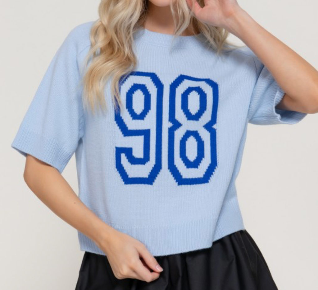 Bleu Sweater Top